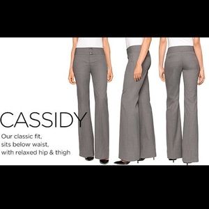 The limited Cassidy Fit grey pinstriped pant Size0